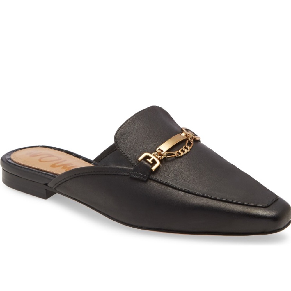 Sam Edelman buckle chain slide